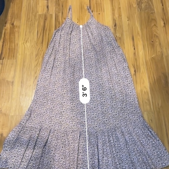 Floral Spaghetti Strap Maxi Dress - Picture 11 of 11